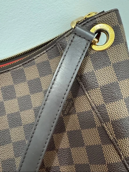 Louis Vuitton South Bank Besace Brown Damier Shoulder Bag - Picture 16 of 17